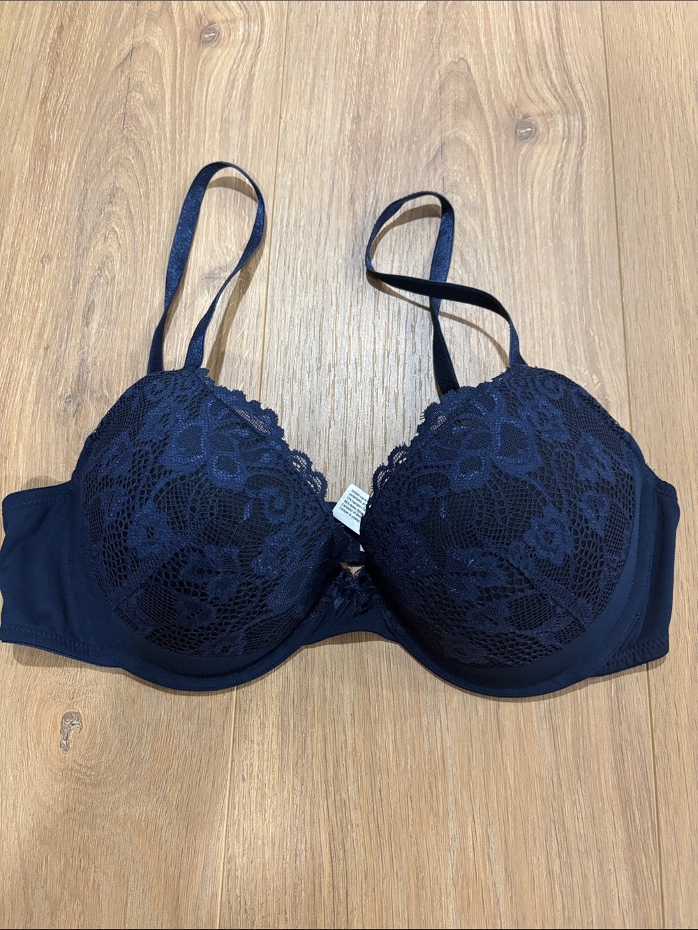 Maidenform Navy Lace Demi Bra